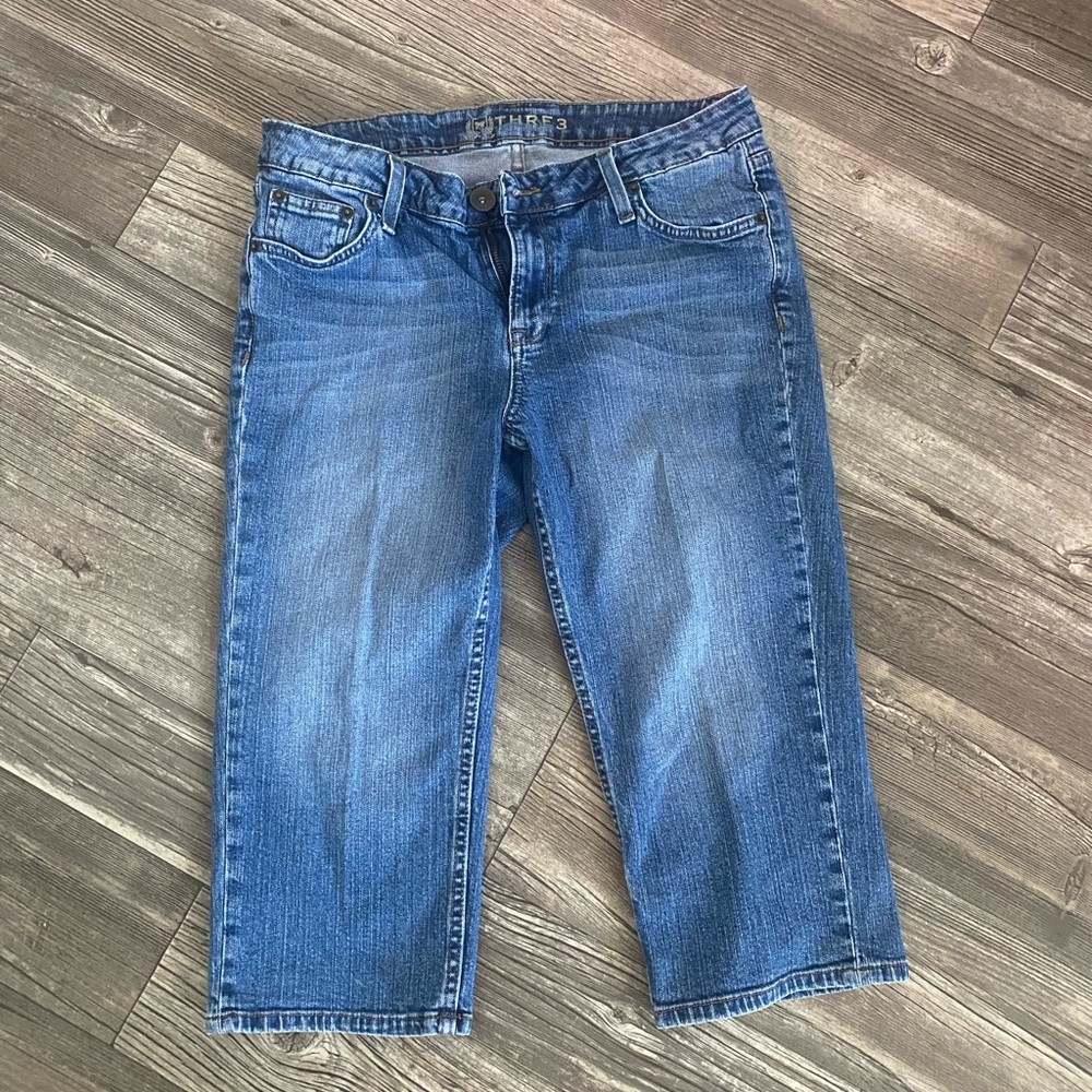 Tre3 jean shorts